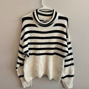 Target Striped Turtle Neck Sweater